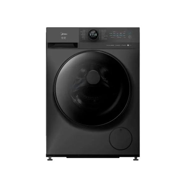 Lava e Seca Midea Slim 11kg HealthGuard Smart Inverter Água Fria e Quente Titanium