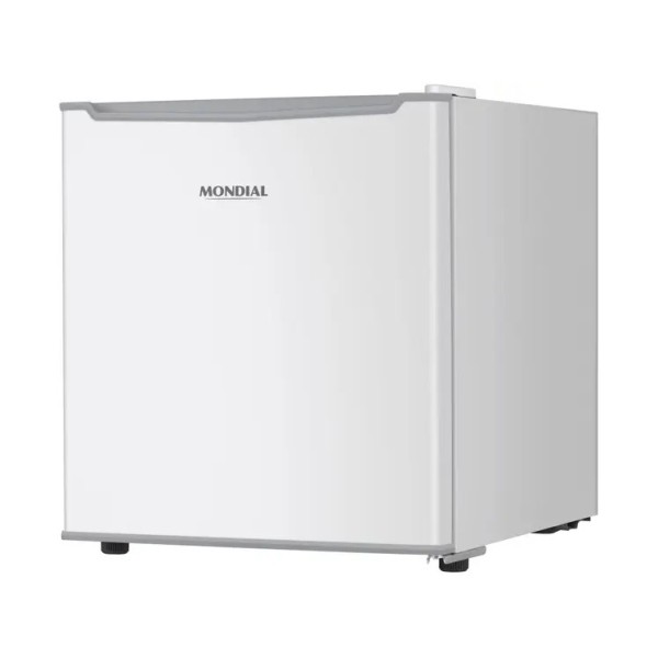 Frigobar Mondial 46L Branco e Cinza