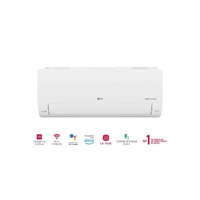 Ar-Condicionado LG Dual Inverter Voice+AI 9.000 BTU Frio 220V Ar-Condicionado LG Dual Inverter Voice+AI 9.000 BTU Frio 220V