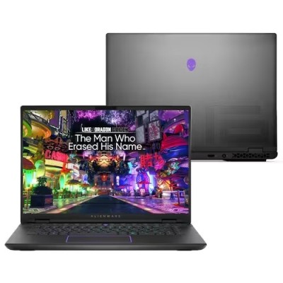 Notebook Dell Alienware m16 R2 16" QHD+ Intel® Core™ Ultra 9 32GB 1TB SSD RTX 4070 Win 11