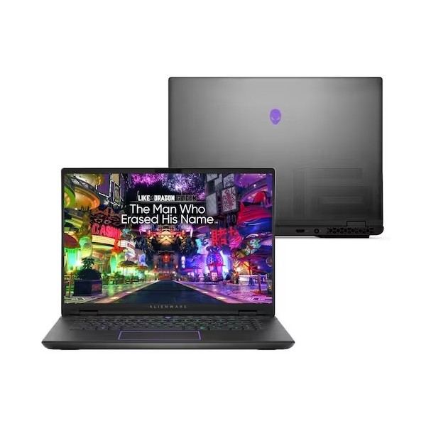 Notebook Dell Alienware m16 R2 16" QHD+ Intel® Core™ Ultra 9 32GB 1TB SSD RTX 4070 Win 11